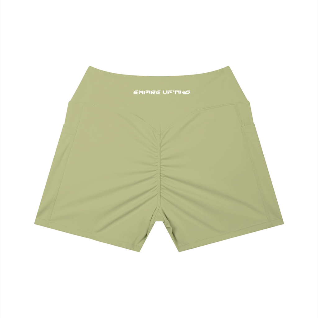 Women’s High Rise Pocket Yoga Shorts